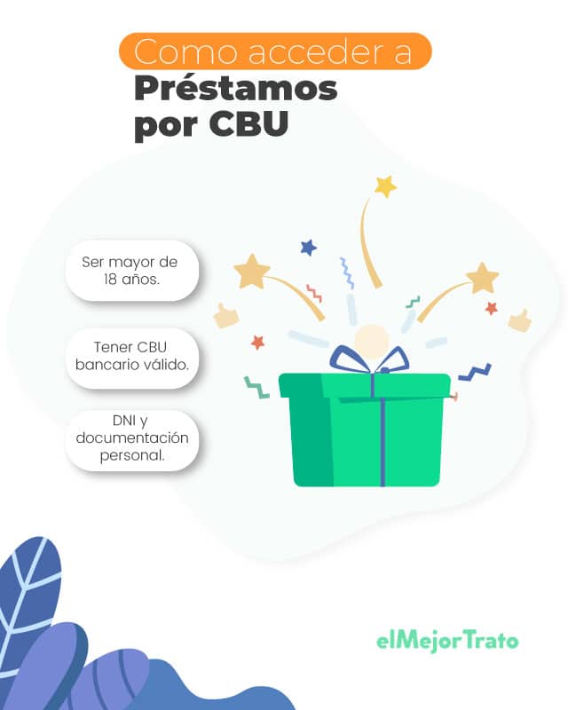 Listado de Préstamos Online en el Acto con CBU de Financieras y Bancos