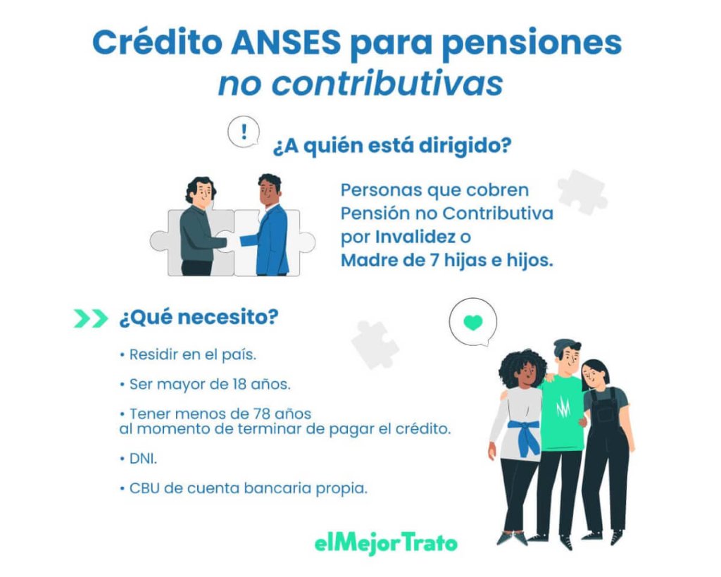 Pensión no contributiva ¿Cómo sacar un préstamo?